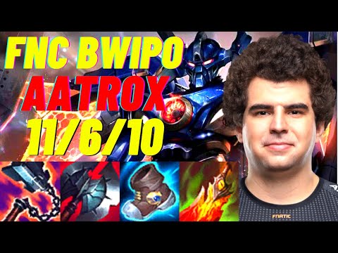 FNC BWIPO PLAYS AATROX VS MORDEKAISER |EUW CHALLENGER PATCH 11.6| [League of Legends] Full Gameplay