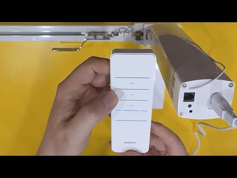 Подключение радио-пульта Dooya DC2700AC к электрокарнизам