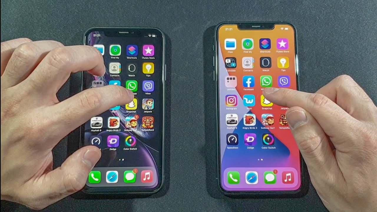 Iphone XR vs Iphone 11 Pro Max Comparison Speed Test