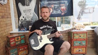 Video thumbnail for Squier Standard Precision PJ Bass Review Demo by The Guitar Manifesto