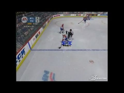 NHL 06 Xbox Gameplay - More Goals