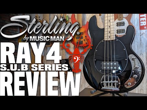 Sterling StingRay Ray4 Left-Handed with free padded locking strap image 9
