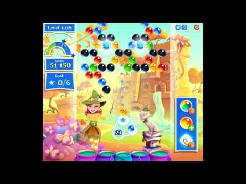 Bubble Witch Saga 2 level 1119 NO BOOSTERS