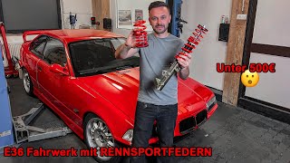 Das beste Fahrwerk für den BMW E36! Preis/Leistung unschlagbar | QUALITATIEF