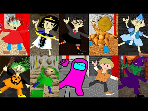 Evolution in 10 Mods Playtime Baldi Basic 2020 [Mod]