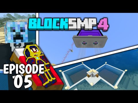 GOLD AND INK FARMS ~ BlockSMP Season 4 Episode 5 ~ Minecraft Let's Play