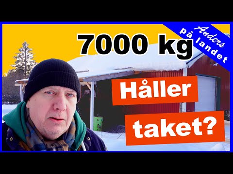 Så mycket snö tål taket