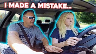 Driving with Dad! *Gone Wrong*