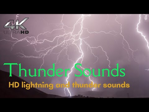 Thunder Rain Rainstorm Sounds for Relaxing Focus or Sleep White Noise [3 Hours]
