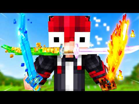 🔥โคตรโหด!!【"ผมคราฟดาบธาตุต่างๆในมายคราฟ!!"】| (Minecraft Datapack)