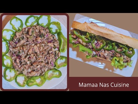 SALADE DE SARDINE COMME À LA RÉUNION 974