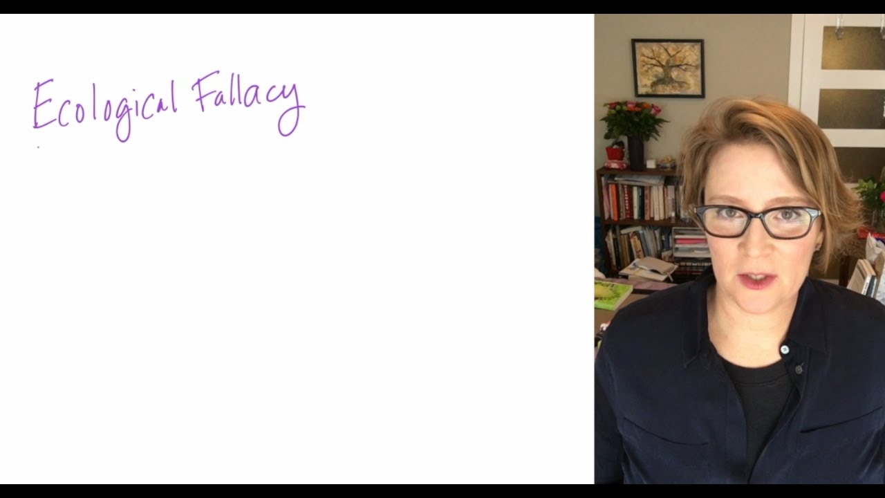 What is the Ecological Fallacy (in plain English)