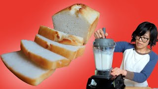 Turn RICE Into Fluffy BREAD In 1 Hour | Flour-less Blender Rice Bread