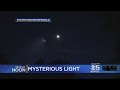 Strange Light In Sky...Is Missile Test