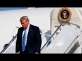'Four more years': Trump touches down in Michigan