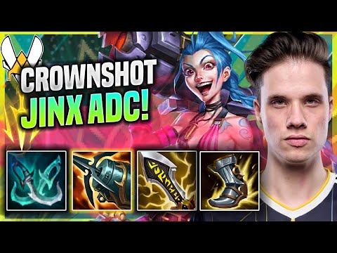 CROWNSHOT DESTROYING WITH JINX! - VIT Crownshot Plays Jinx ADC vs Jhin! | Patch 11.14