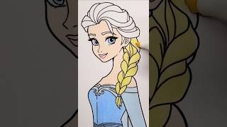 ELSA Frozen 2 Coloring Page #Frozen #coloring #Elsa #cuteprincess #cute #coloringpages #disney