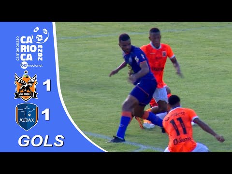 NOVA IGUAÇU 1X1 AUDAX - SEMIFINAL TAÇA RIO - JOGO DE IDA