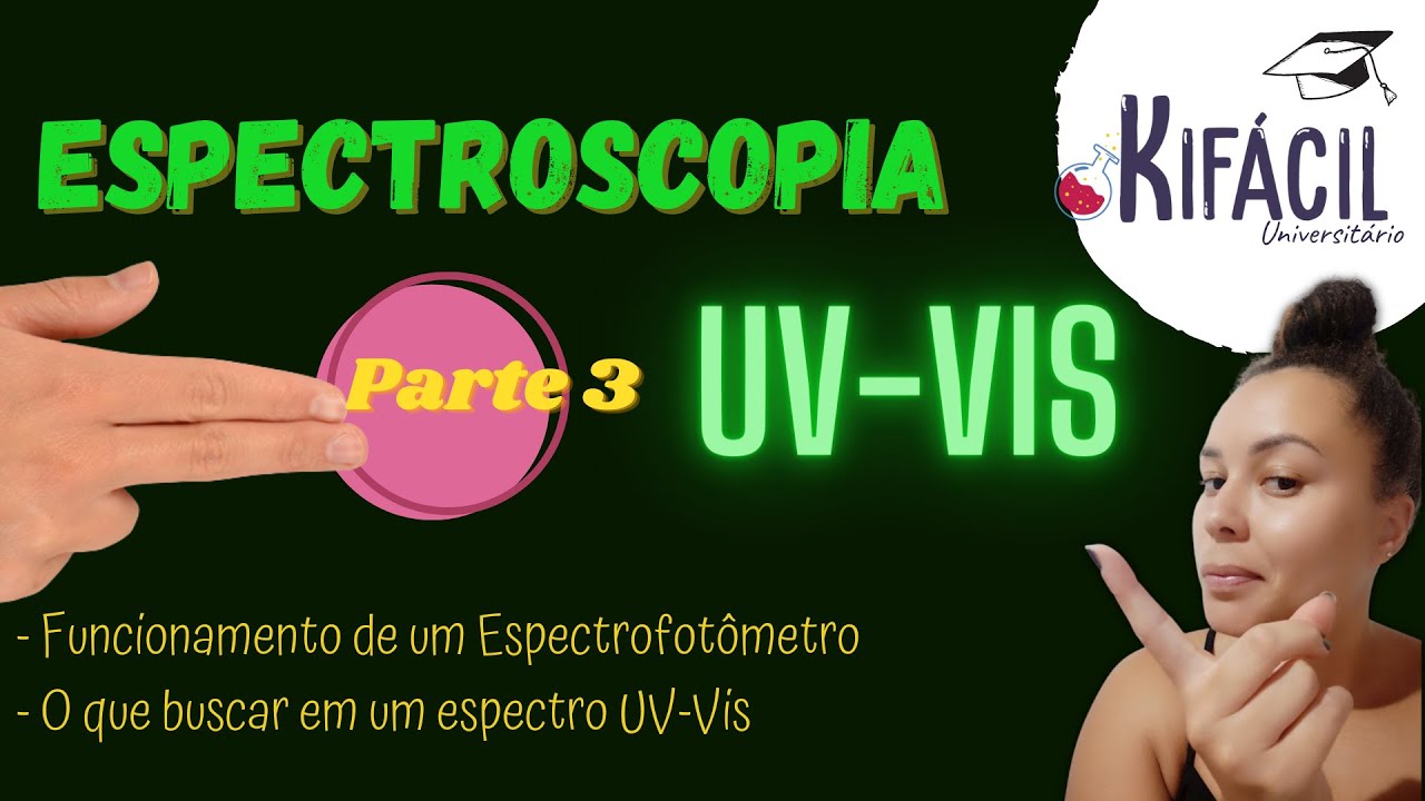 Espectroscopia UV-Vis (parte 3) -Espectrofotômetro e Análise