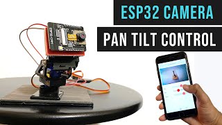 Download the video "Pan Tilt Control using Servos for ESP32 Cam |  WiFi Security Camera"