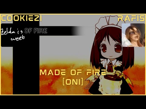 osu! Cookiezi vs Rafis! Made of Fire (Oni) + DT [Live]