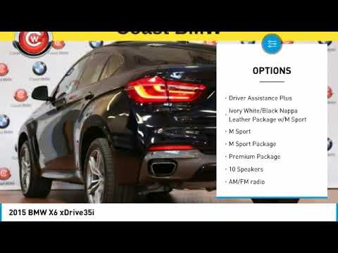 2015 BMW X6 San Luis Obispo CA U5069