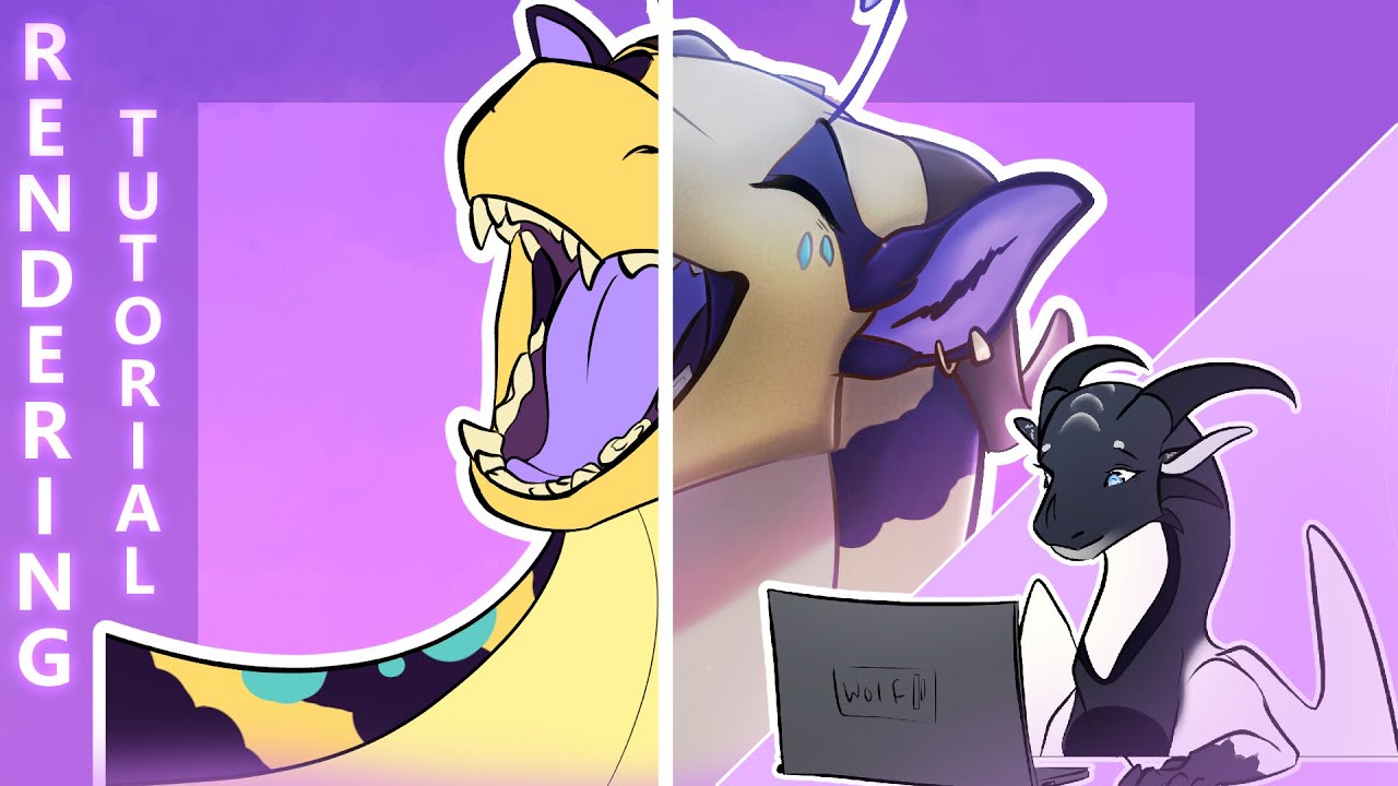 Character Rendering Tutorial & Process