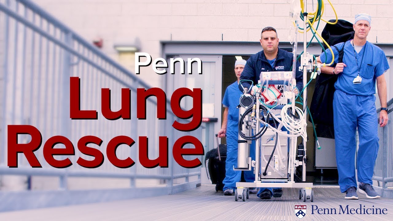 Watch video titled Saving Lives with ECMO: The Lung Rescue Program at Penn Medicine on YouTube