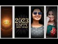 Happy New year 2023 video editing alight motion || alight motion video editing Telugu ||
