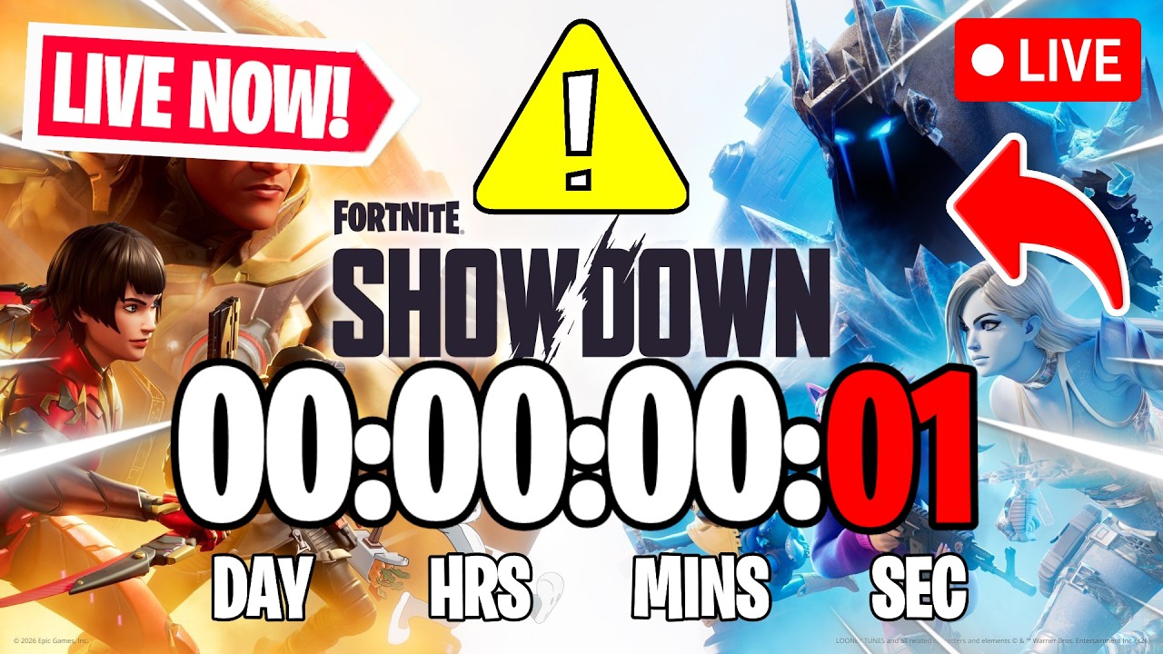 FORTNITE SEASON 2 CHAPTER 7 COUNTDOWN LIVE🔴 24/7 & In-game Event Right Now!
