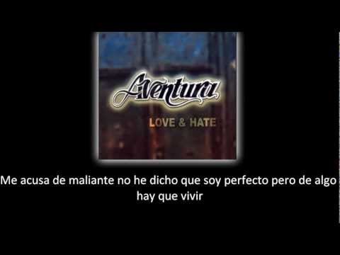 Aventura - La Guerra (lyric - letra)