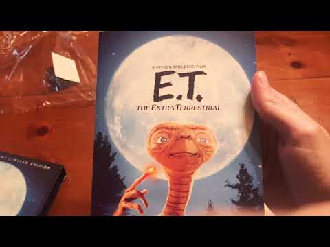 E.T. The Extra-Terrestrial 35th Anniversary Limited Edition 4K Unboxing!!!!