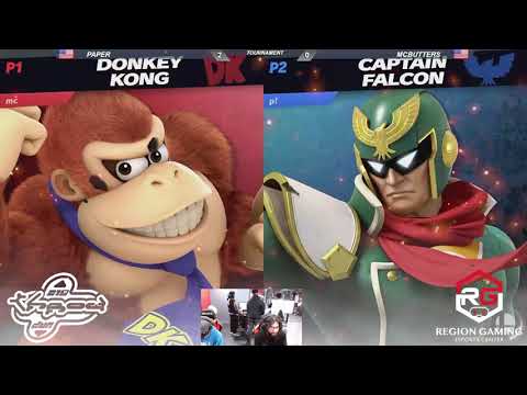McButters (Donkey Kong) vs. Paper (Captain Falcon) Winners Quarter Finals, 219 X BG's