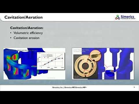 CFD Simulation of Positive Displacement Pumps using Simerics for Analysis - Virtura3D
