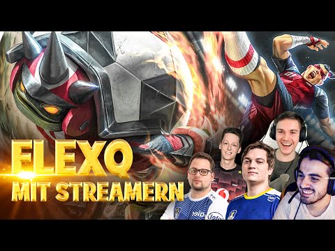 FlexQ mit Tolkin, Noway, Sola und Pandar - Taliyah und Rammus - Agurin Streamhighlight