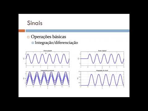 Domínio do tempo - Sinal - Operações básicas - Derivação e integração