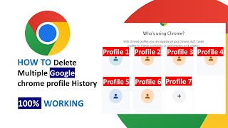 Download the video "Delete Multiple Google Chrome Profiles History in One Click | Easy & Fast Tutorial"