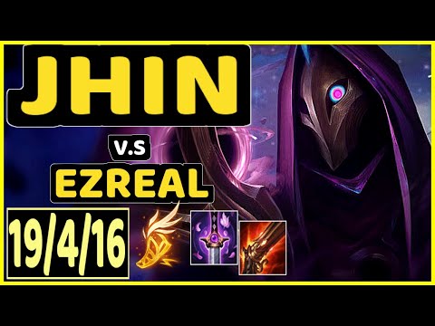SSOL (JHIN) vs EZREAL - 19/4/16 KDA BOTTOM ADC CHALLENGER GAMEPLAY - KR