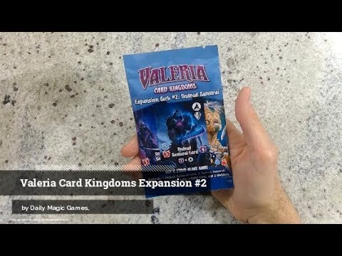 Review: Valeria Card Kingdom Expansion #2 Undead Samarai