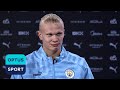 Erling Haaland's FIRST EVER Manchester City interview 🎤