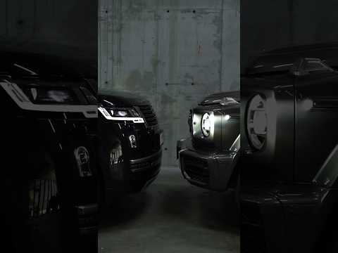 Range Rover vs G Class Mercedes | Eye Cleaner mercedes G class and Land Rover compression #luxury