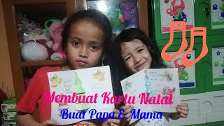 preview picture of video 'Membuat kartu Natal Buat Papa dan Mama'