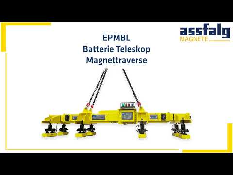 Aimant de levage avec électroaimant - EPMBL-T - Palonnier télescopique sur batterie jusqu'à 12 t_3