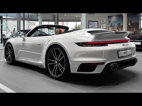 2024 Porsche 911 992 Turbo S Cabriolet (650hp) - Sound, Interior and Exterior