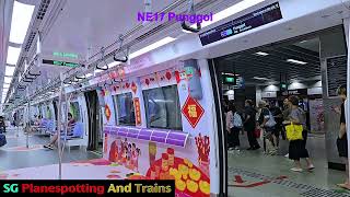 [CNY 2025 Special] SBST NEL ALS RC751A Set 7037/7038 From NE18 Punggol Coast To NE15 Buangkok [蛇年快乐]