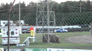 preview picture of video 'Murray County Speedway - Pure Stock Heat Race - 6/8/12'