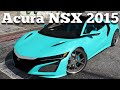 Acura NSX 2015 для GTA 5 видео 4