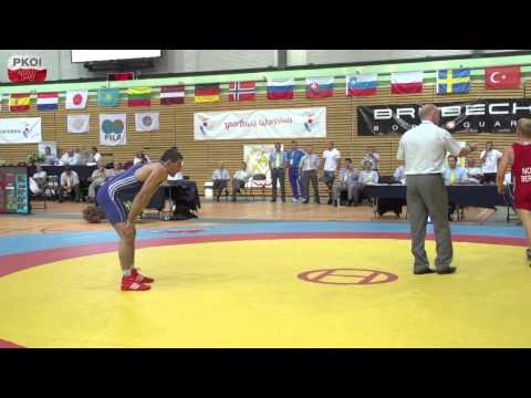 Memoriał Pytlasińskiego: Edward Barsegjan - Stig Andre Berge (kategoria 60kg, pólfinał)