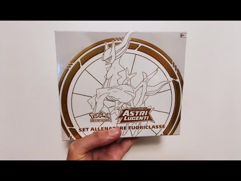 Apro il Set Allenatore Fuoriclasse (ETB) di Astri Lucenti - Spacchettamento Pokémon
