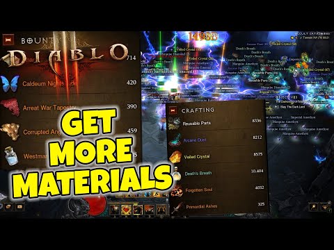 Never run out of RESOURCES in Diablo 3 Season 30